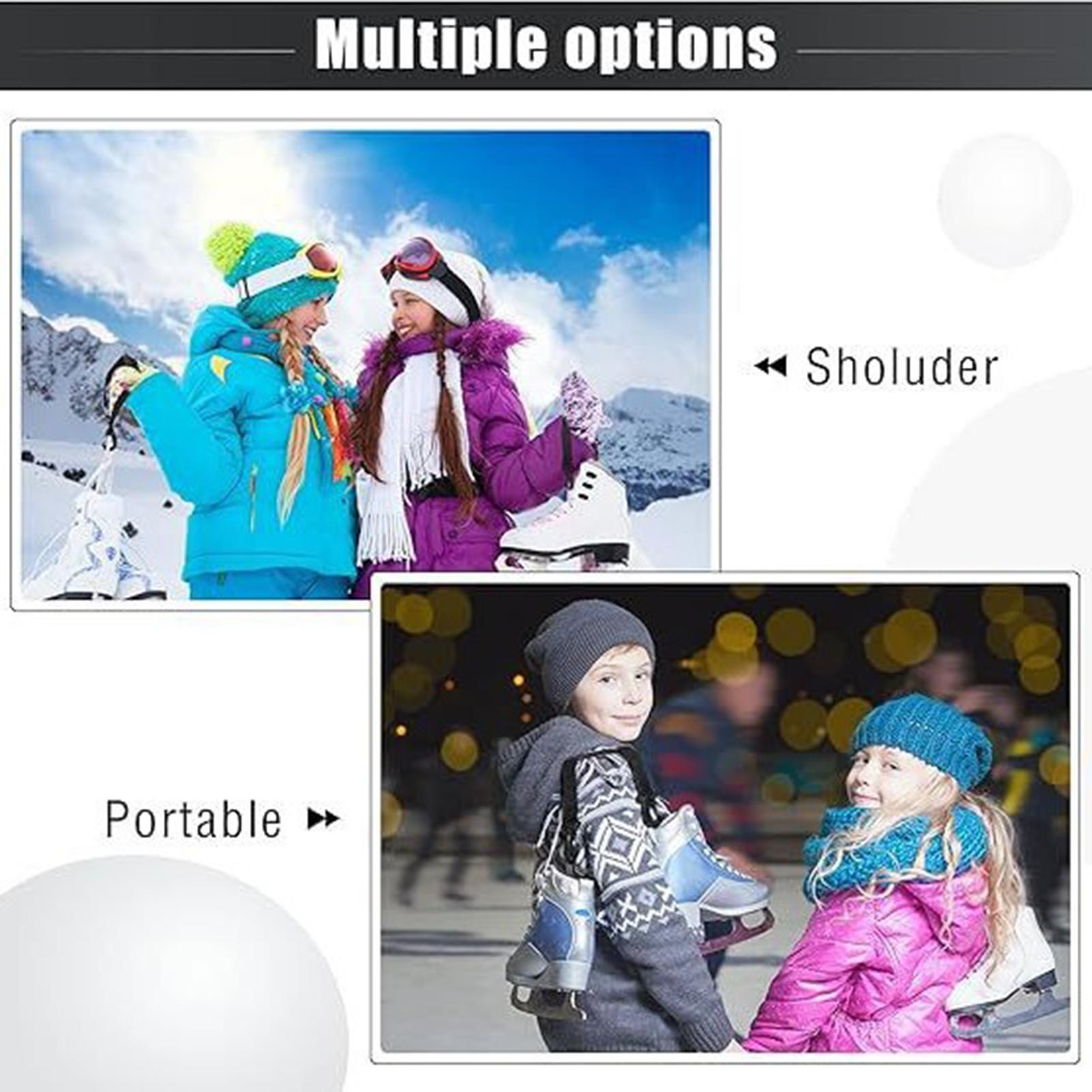 Cycling For Commute - Ski Boot Straps Gear Shoulder Sling