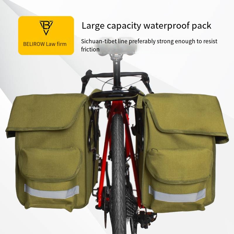 Large Capacity Bike Rear Bag D - Cycling Journey recensione e prezzo