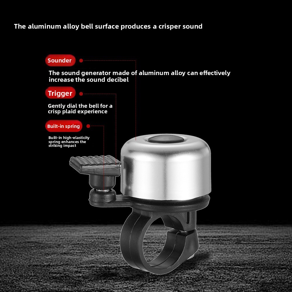Bicycle Bell Alloy for Safety  - Bell Handlebar Ring recensione e prezzo