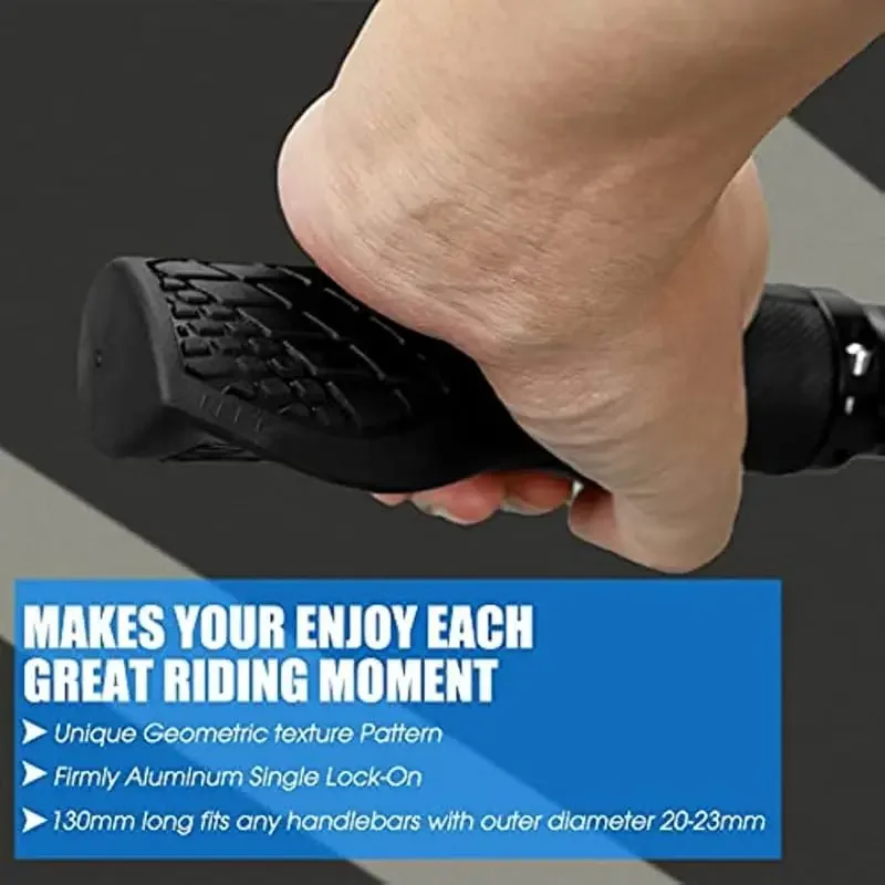 Alloy and Rubber Bike Grips -  - Commuting On Mountain Bike recensione e prezzo