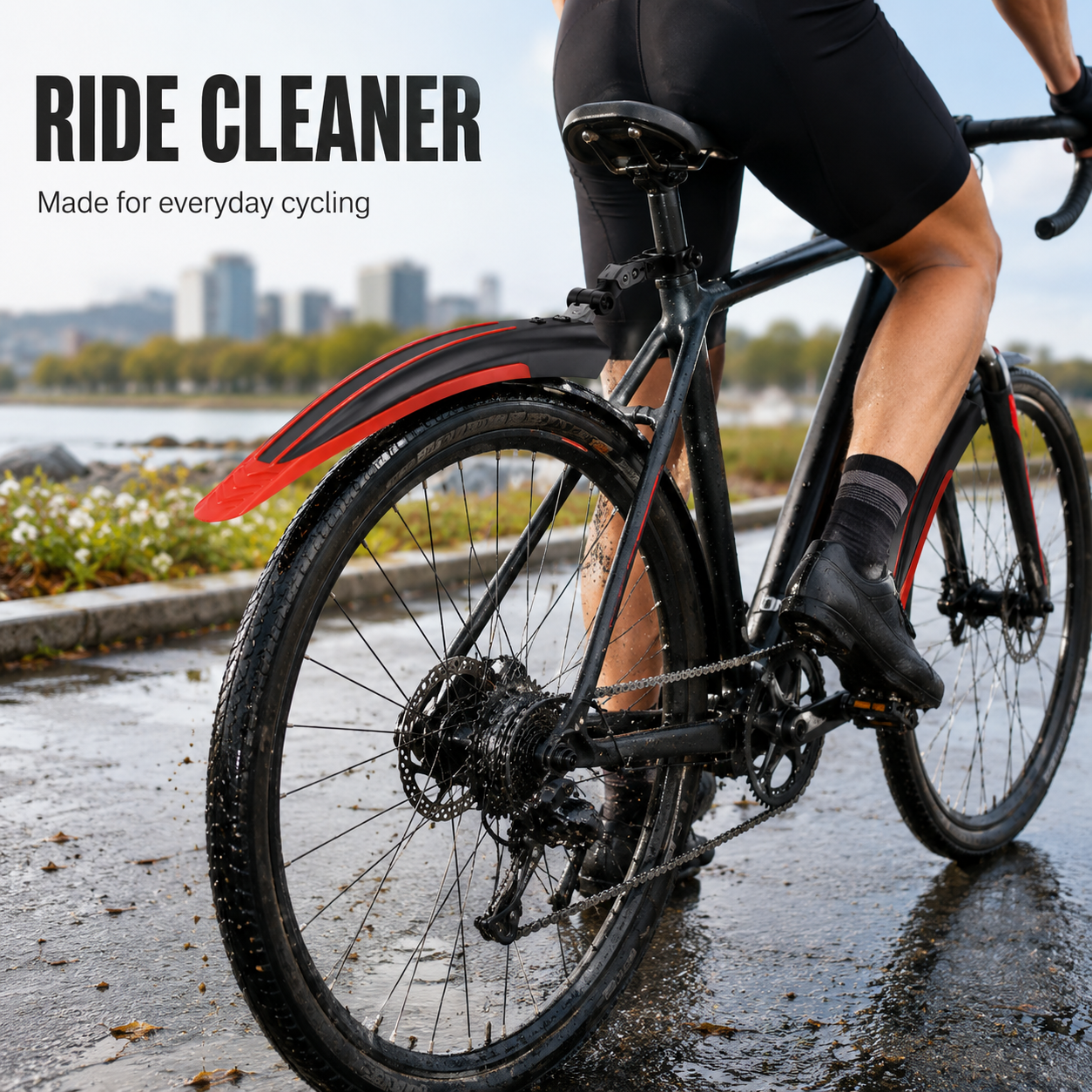PINMOAP 2PCS Bicycle Mudguard  - Cycling Commute In Rain recensione e prezzo