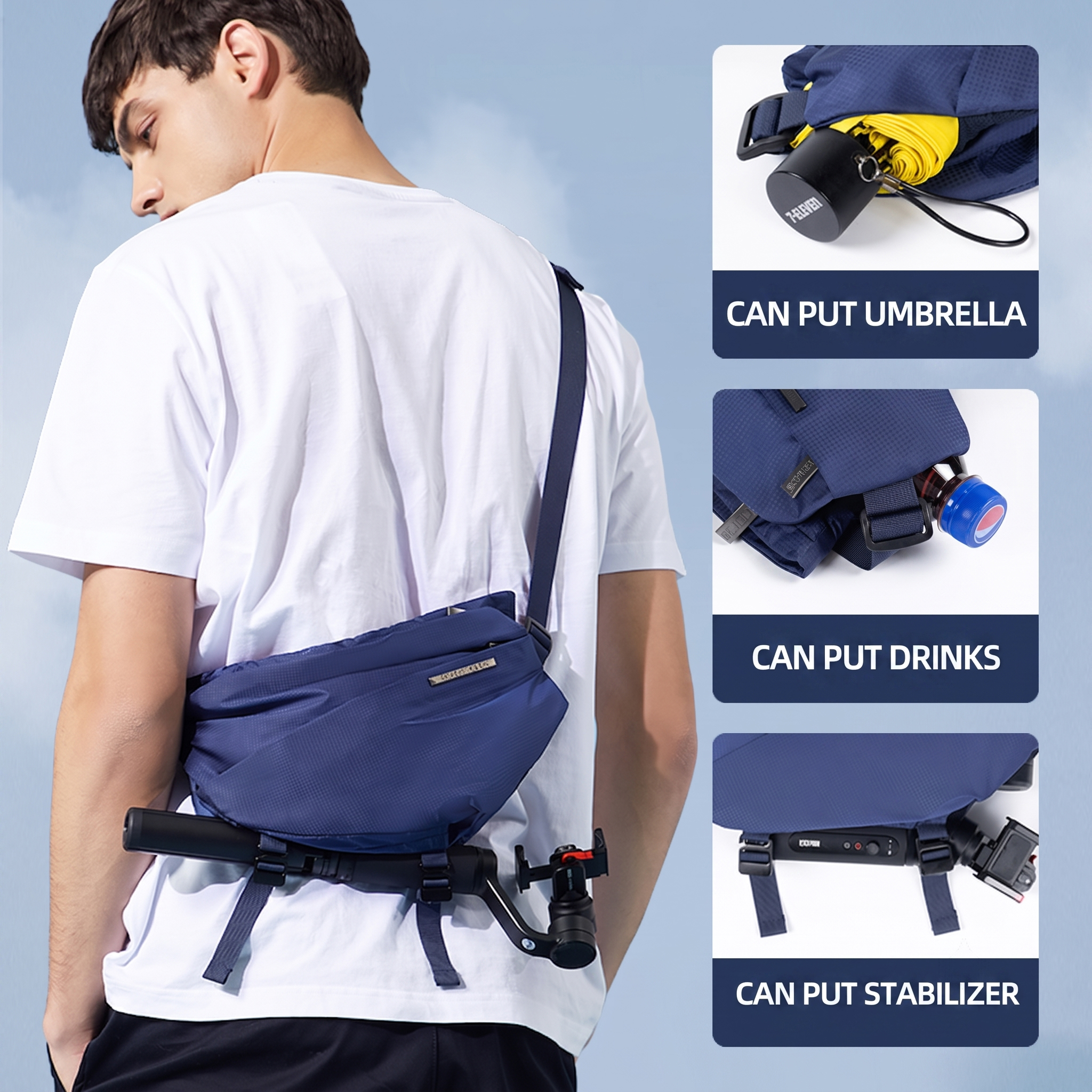 Trendy Unisex Crossbody Functi - Cycling For Commute recensione e prezzo