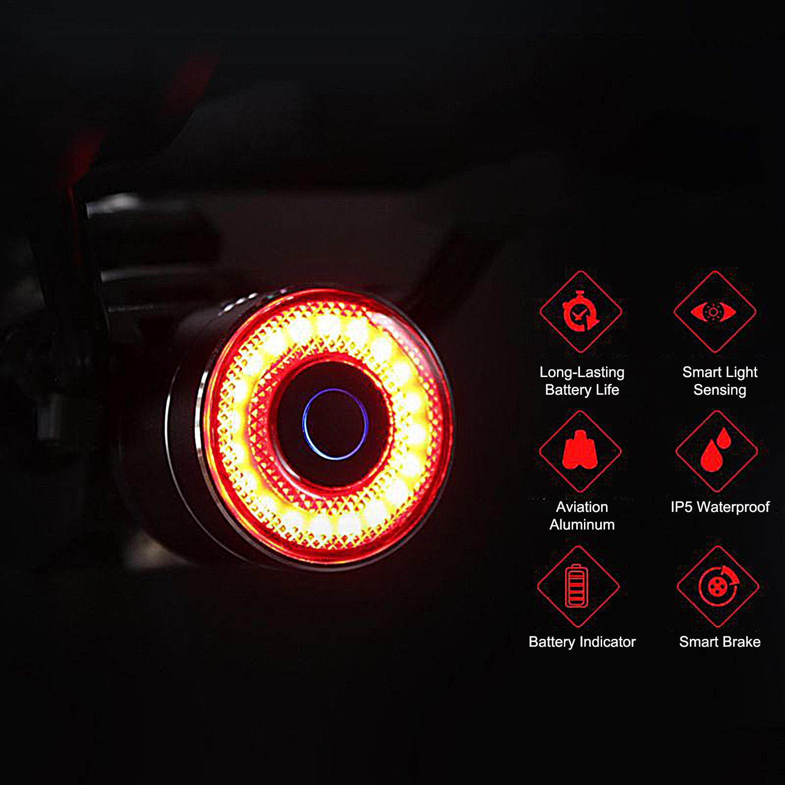 Bicycle Brake Light Smart Bike - Cycling For Commute recensione e prezzo