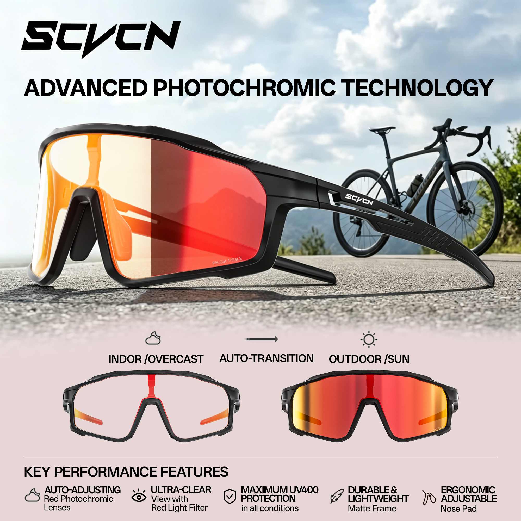 SCVCN UV400 Cycling Baseball C - Commuting By Bike recensione e prezzo