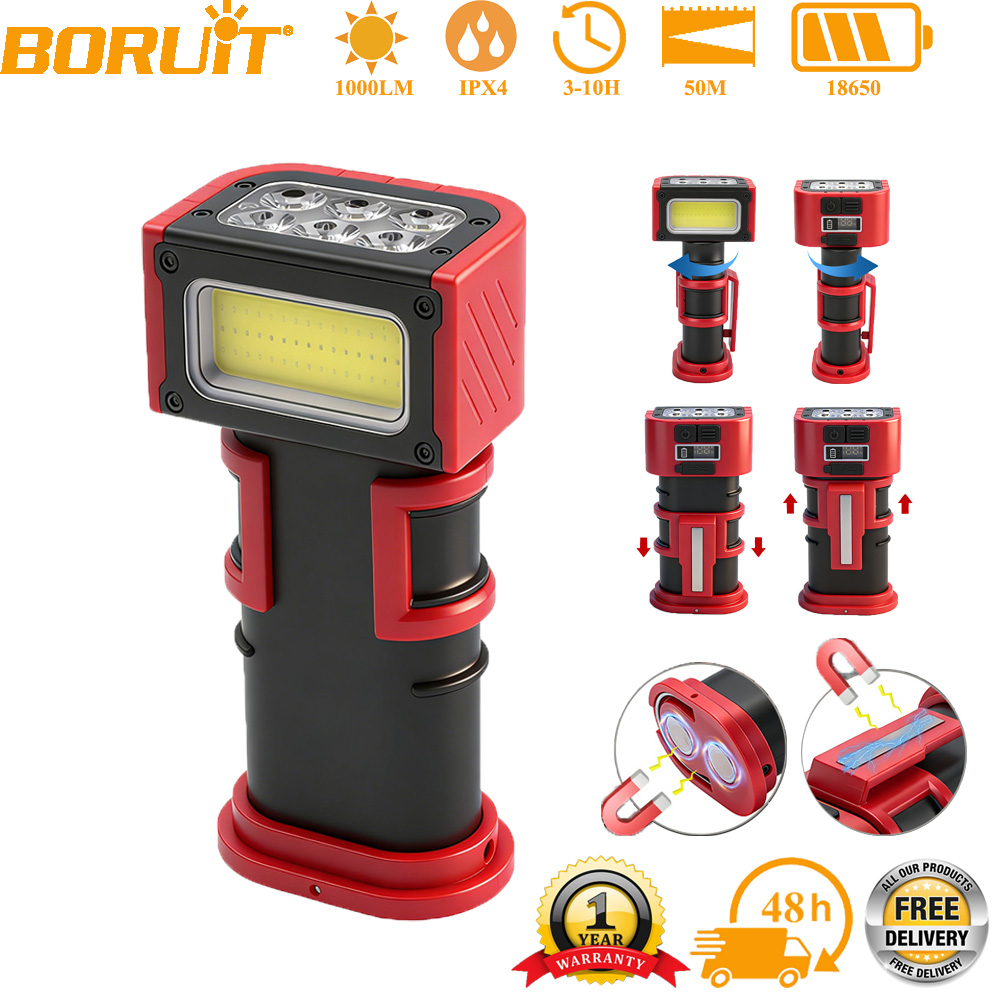 BORUiT COB LED Work Light 1000 - Cycling To Work recensione e prezzo