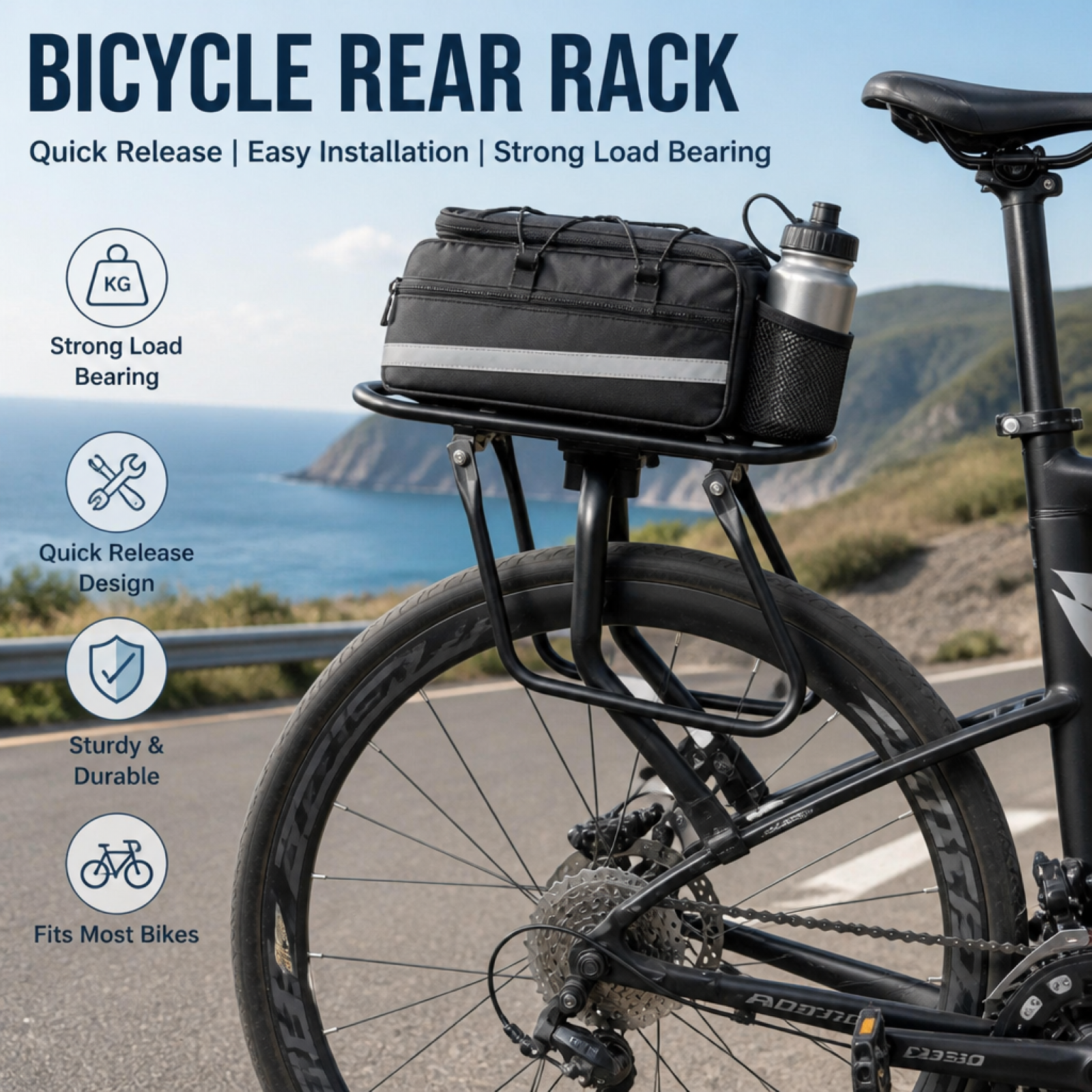 Quick Release Cycle Cargo Rack - Cycling For Commute recensione e prezzo