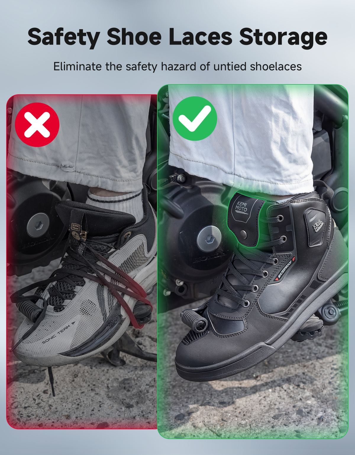 KEMIMOTO Men's Motorcycle Ridi - Cycling Commute Shoes recensione e prezzo