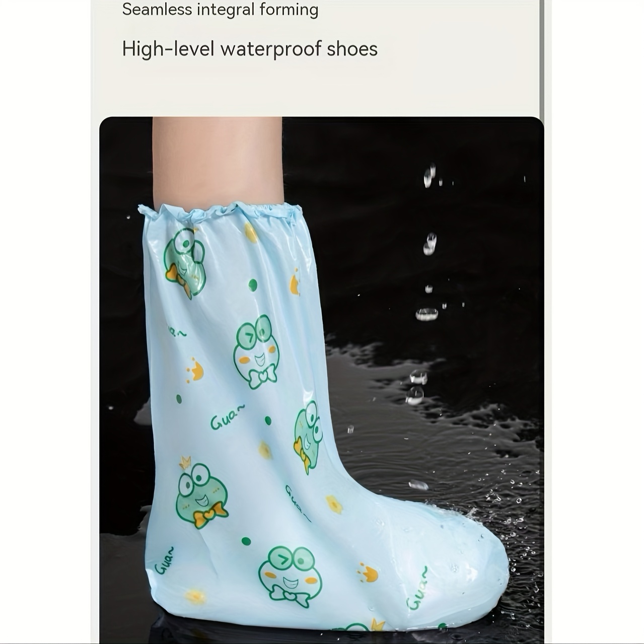 10pc Frog Cartoon Shoe Covers  - Cycling Commute Shoes recensione e prezzo