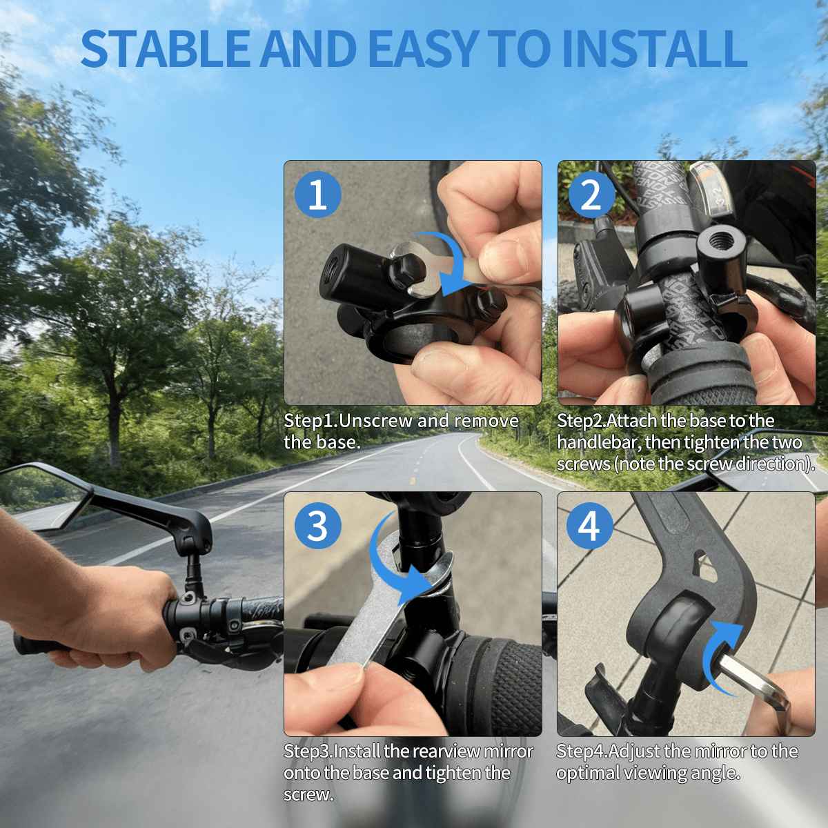 1 Pair Adjustable Handlebar Bi - Cycling Zones recensione e prezzo
