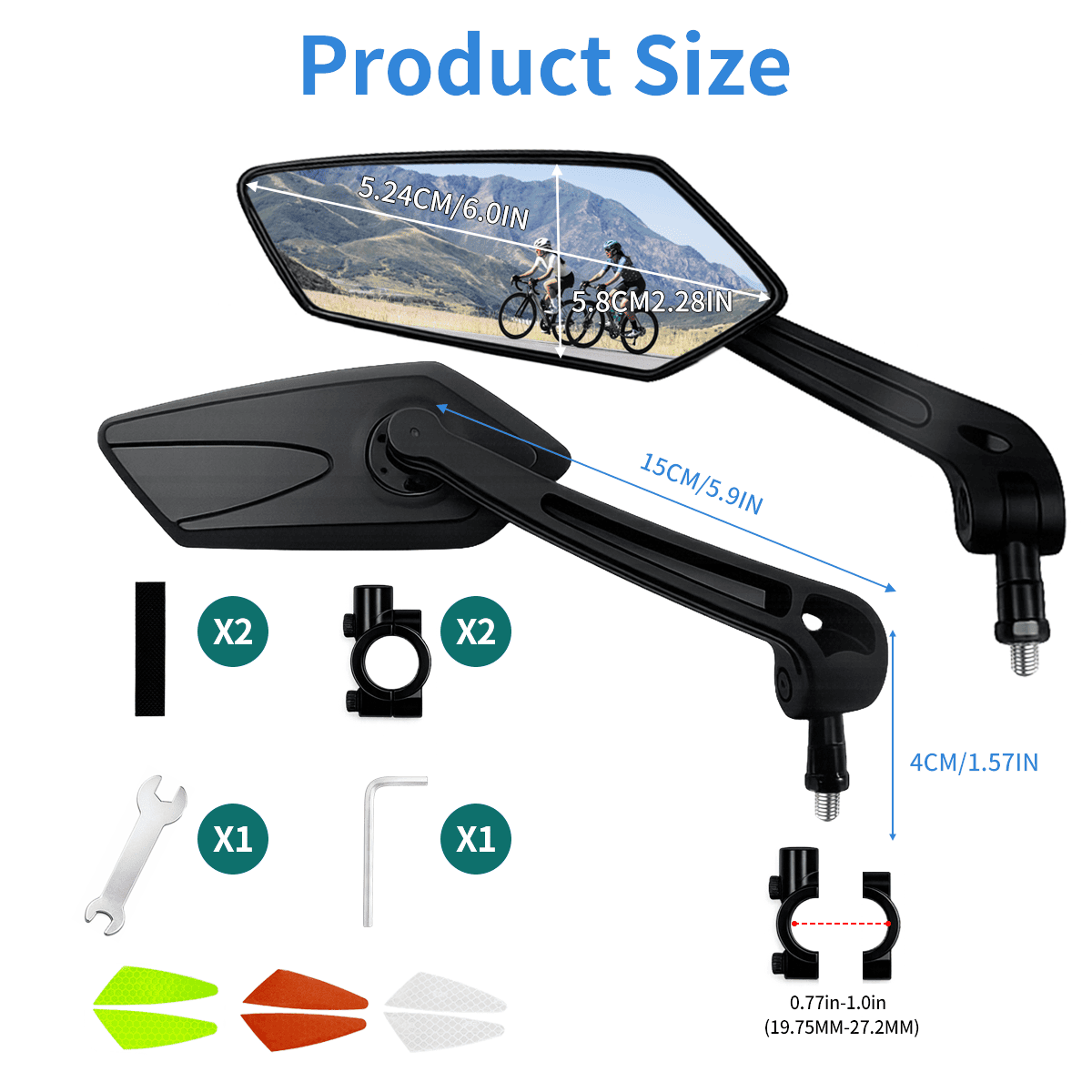 1 Pair Adjustable Handlebar Bi - Cycling Zones recensione e prezzo