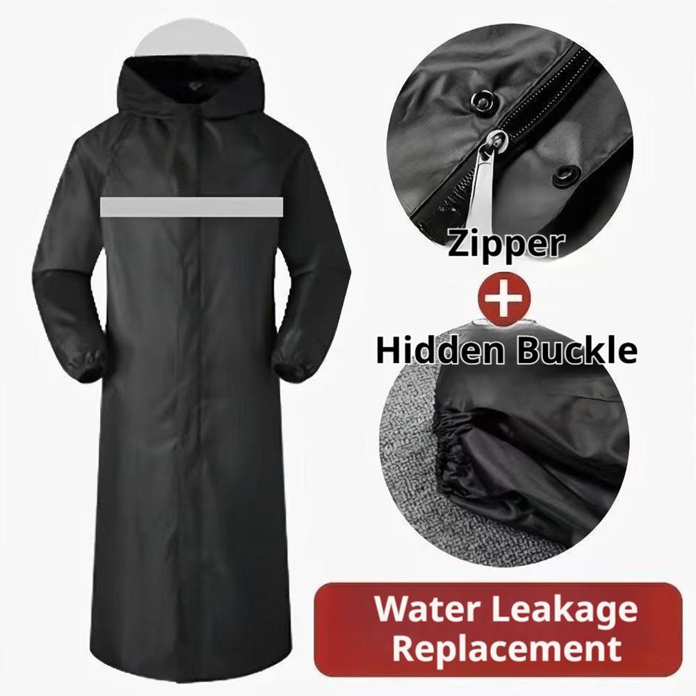 Unisex Full-Body Raincoat with - Cycling Commute In Rain recensione e prezzo