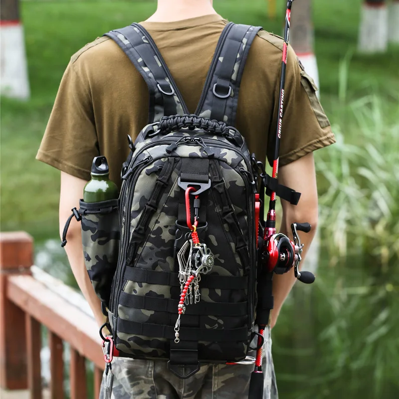 Outdoor Fishing Tackle Bag Wat - Cycling Commuter Backpack recensione e prezzo