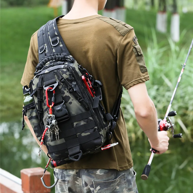 Outdoor Fishing Tackle Bag Wat - Cycling Commuter Backpack recensione e prezzo
