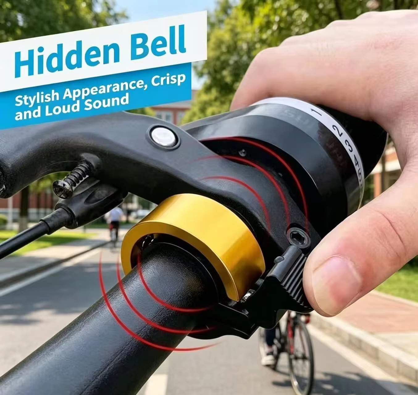 2026 Hot Bicycle Bell with Lou - Bell Handlebar Ring recensione e prezzo