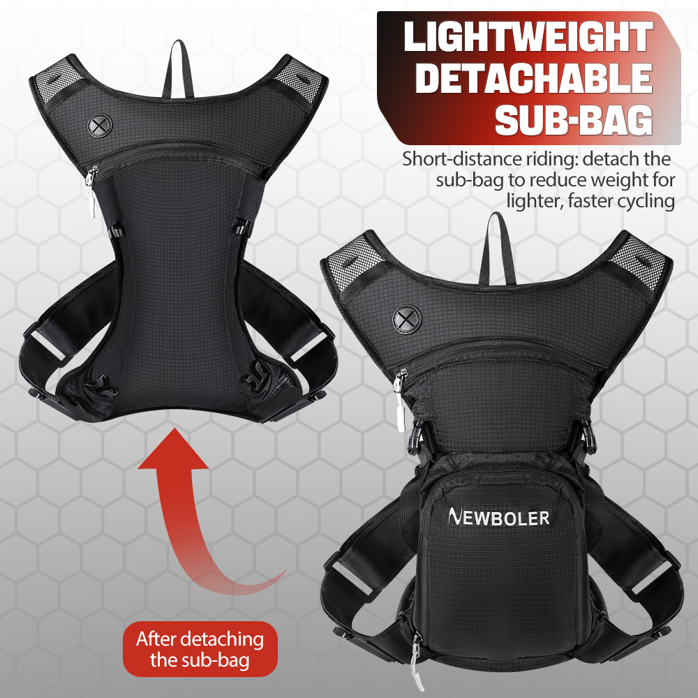 NEWBOLER 8L Motorcycle Cycling - Cycling Commuter Backpack recensione e prezzo