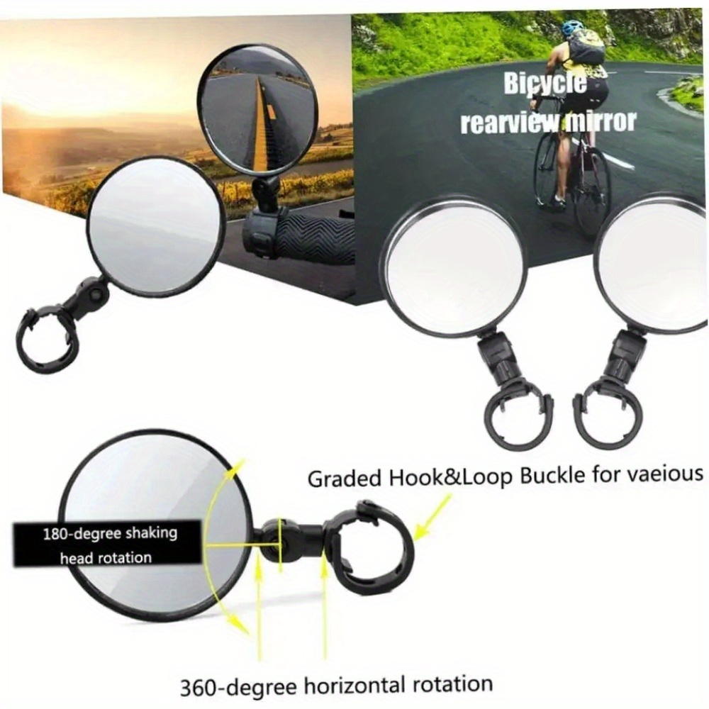 TOSUOD 1pc/1 Pair Universal Bi - Mirror Handlebar Convex recensione e prezzo