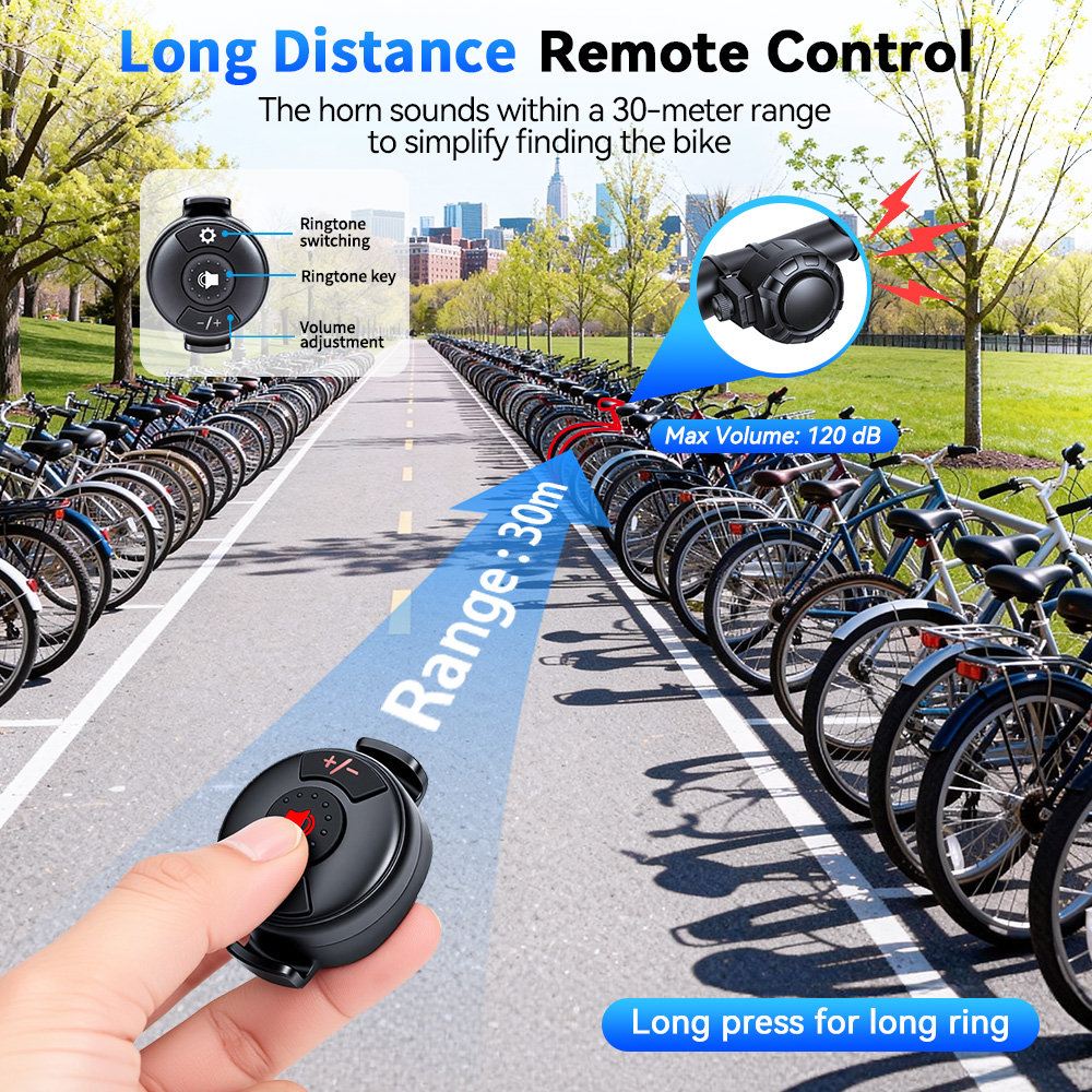 Rockbye Bike Electric Bell Rec - Bell Handlebar Ring recensione e prezzo