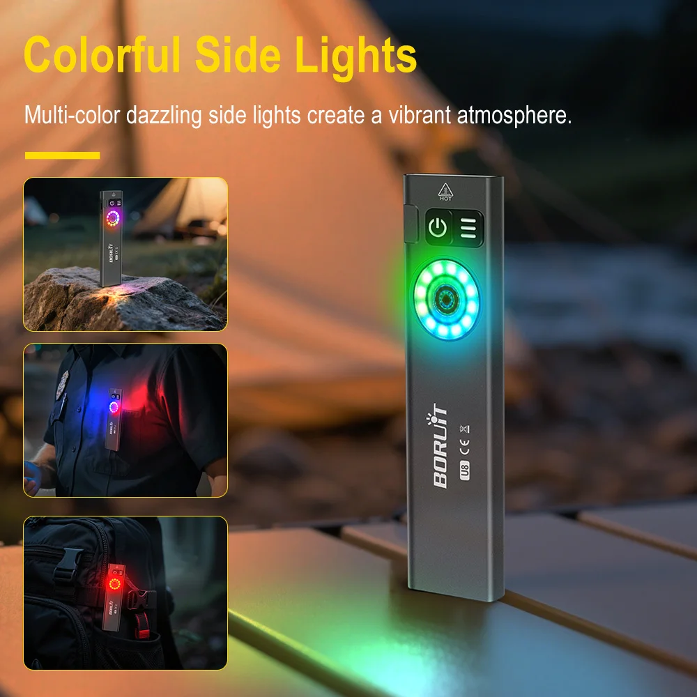 BORUiT U8 650LM EDC LED Flashl - Cycling To Work recensione e prezzo