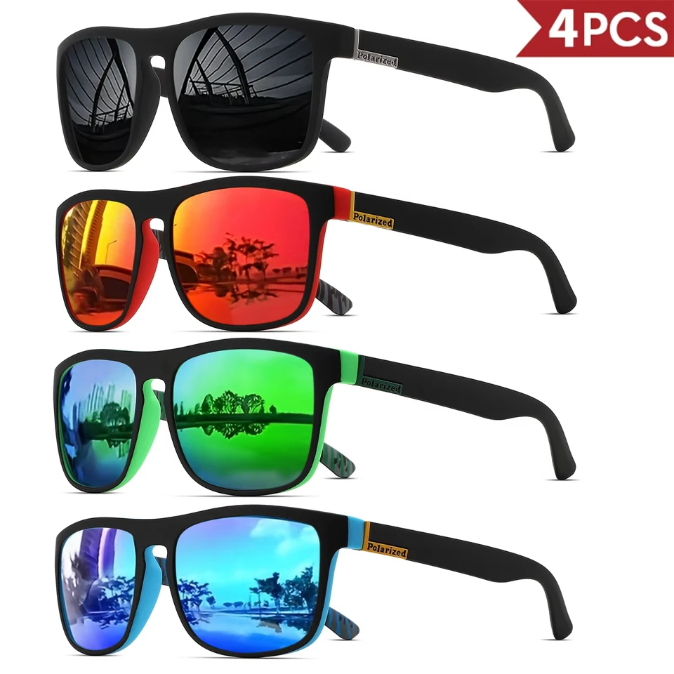 1-4PCS Men Classical Square Po - Cycling Zones recensione e prezzo