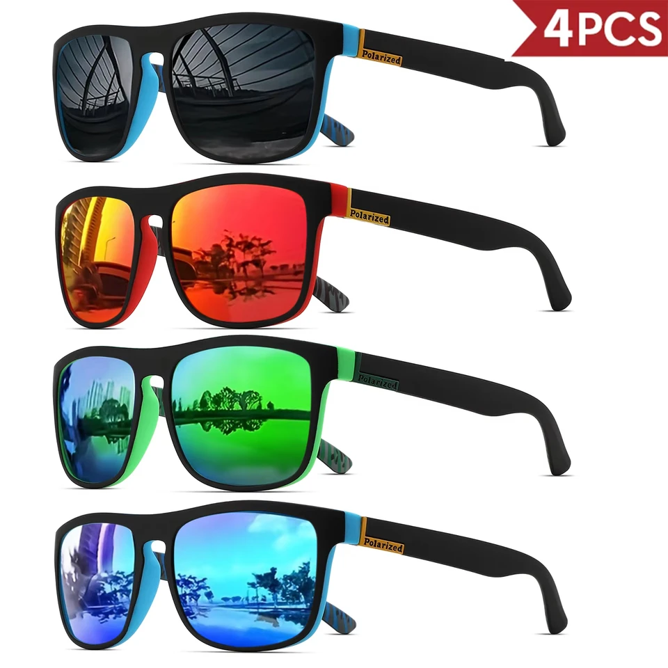 1-4PCS Men Classical Square Po - Cycling Zones recensione e prezzo