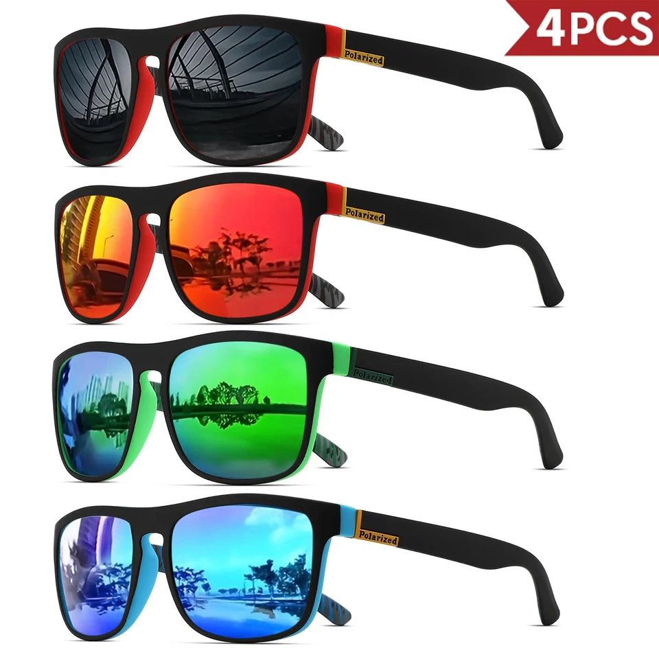 1-4PCS Men Classical Square Po - Cycling Zones recensione e prezzo