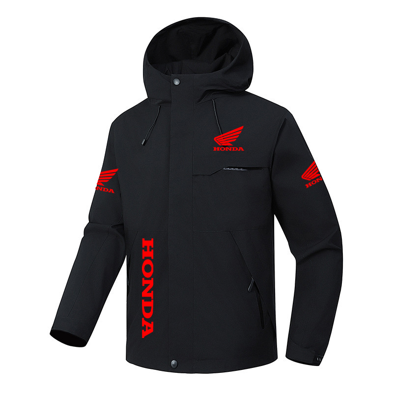 Honda Men's Windproof Cycling  - Cycling Rain Jacket Commute recensione e prezzo