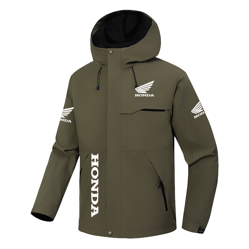Honda Men's Windproof Cycling  - Cycling Rain Jacket Commute recensione e prezzo