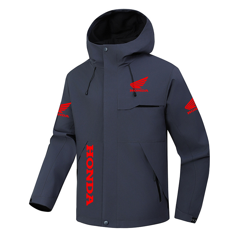 Honda Men's Windproof Cycling  - Cycling Rain Jacket Commute recensione e prezzo