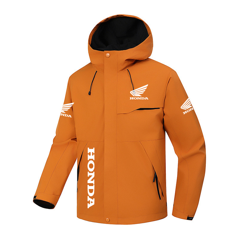 Honda Men's Windproof Cycling  - Cycling Rain Jacket Commute recensione e prezzo