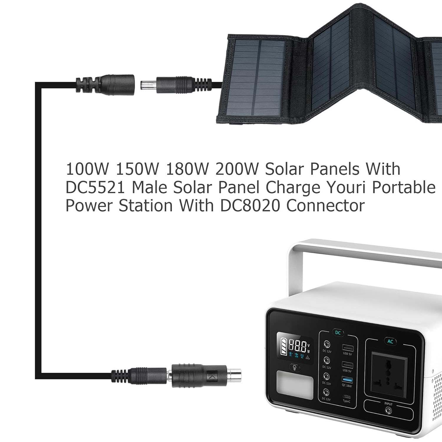 DC Power 5.5mm X 2.1mm Female  - Usb Charger Dynamo recensione e prezzo