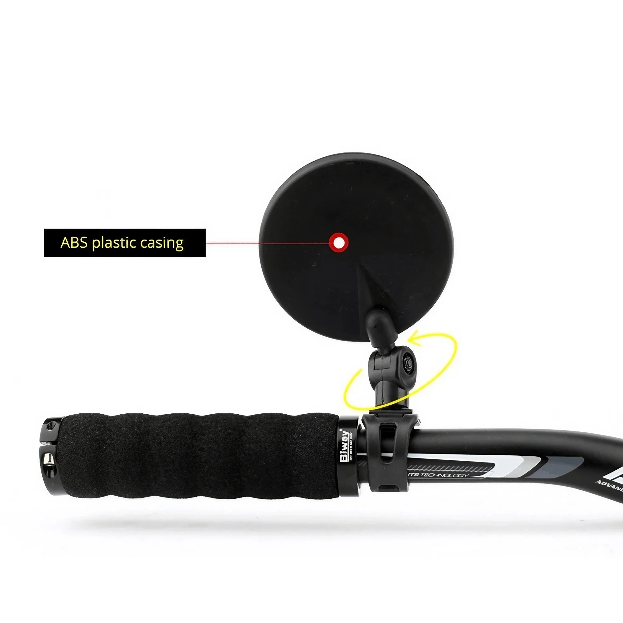 Adjustable Bike Handlebar Rear - Mirror Handlebar Convex recensione e prezzo