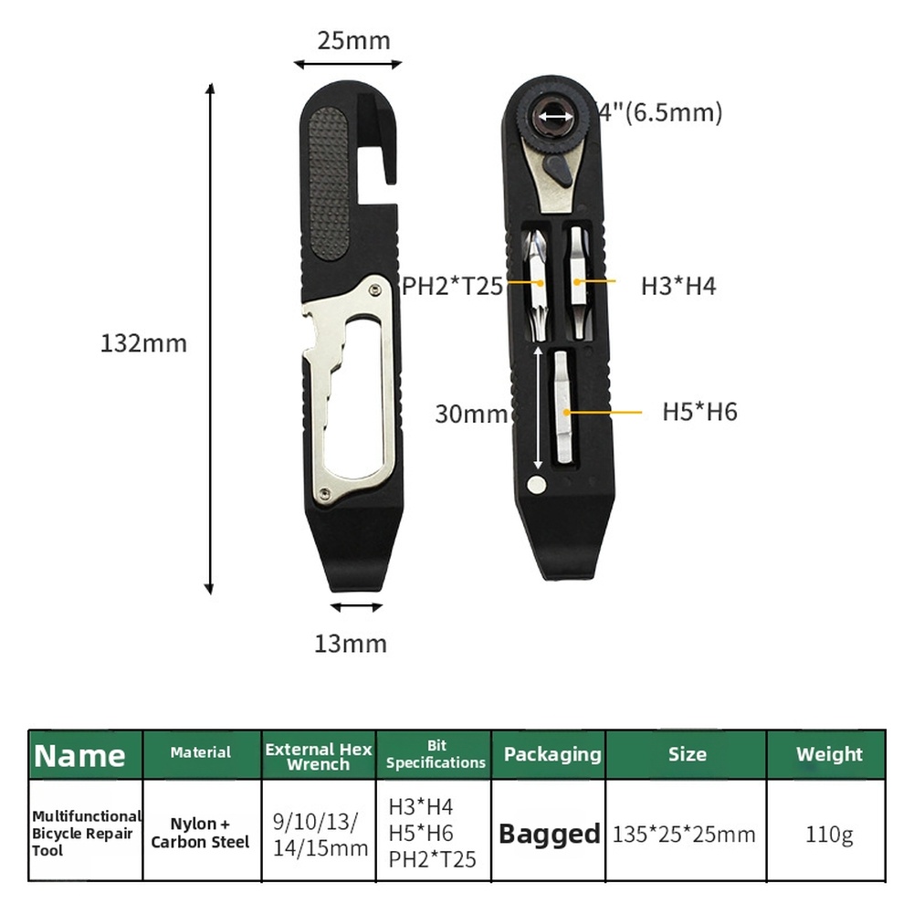 Bike Tool Kit Made of Carbon S - Cycling For Commute recensione e prezzo