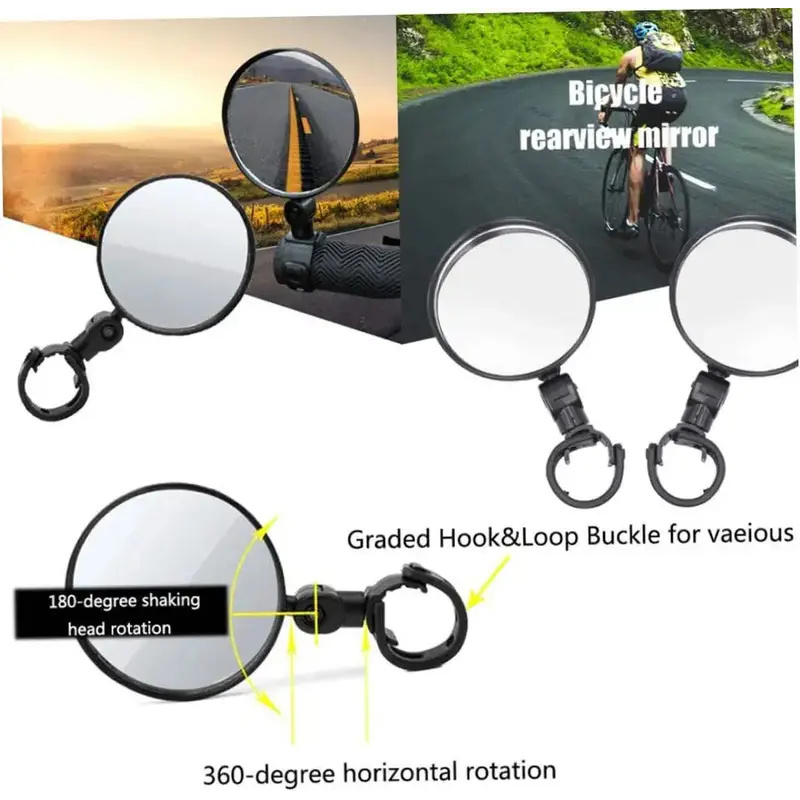 Universal Bicycle Rearview Mir - Mirror Handlebar Convex recensione e prezzo