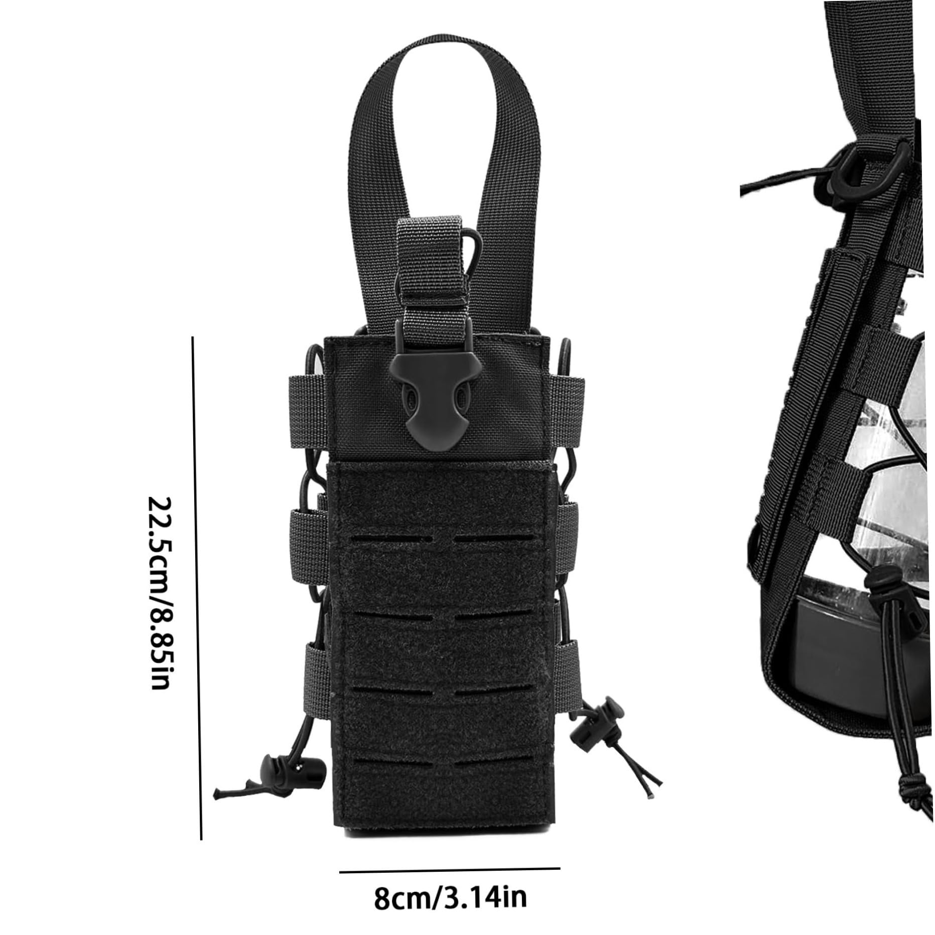1000D Molle Water Bottle Holde - Cycling Commuter Backpack recensione e prezzo