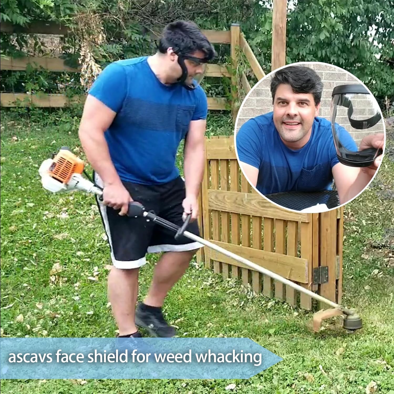 Full Face Shield for Yard Work - Cycling To Work recensione e prezzo