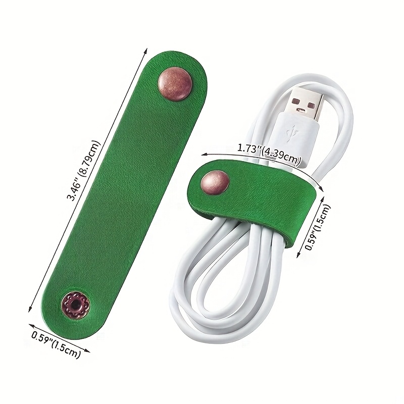 2/5/10pcs random color PU Leat - Cable Lock Flexible recensione e prezzo