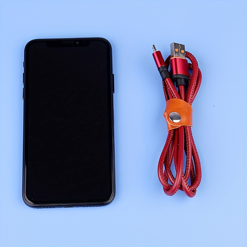 2/5/10pcs random color PU Leat - Cable Lock Flexible recensione e prezzo