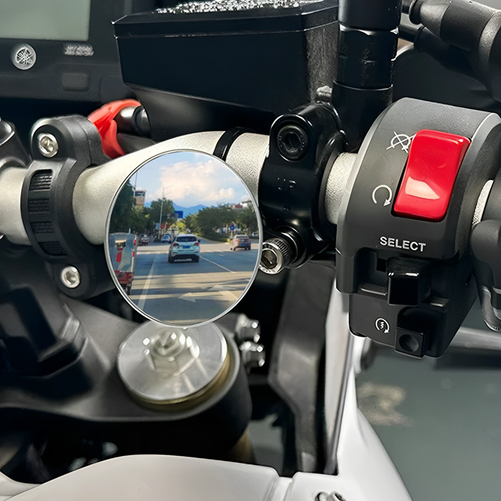 Universal Rearview Mirror Wide - Mirror Handlebar Convex recensione e prezzo