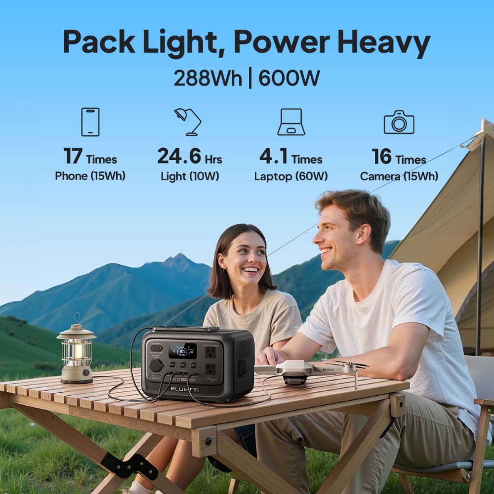 【Renew】BLUETTI Elite 30 V2 Por - Usb Charger Dynamo recensione e prezzo