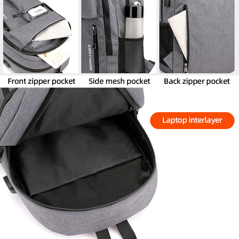 Men Women USB Charging Backpac - Cycling Commuter Backpack Laptop recensione e prezzo