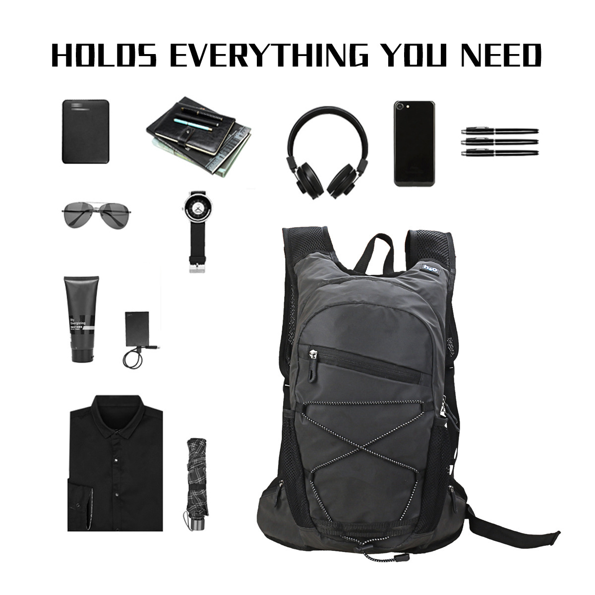Reflective riding backpack sel - Cycling Commuter Backpack recensione e prezzo