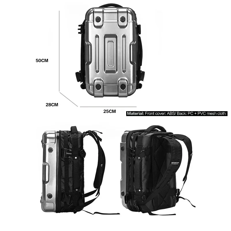 Men Women Hard Shell Water Rep - Cycling Commuter Backpack Laptop recensione e prezzo