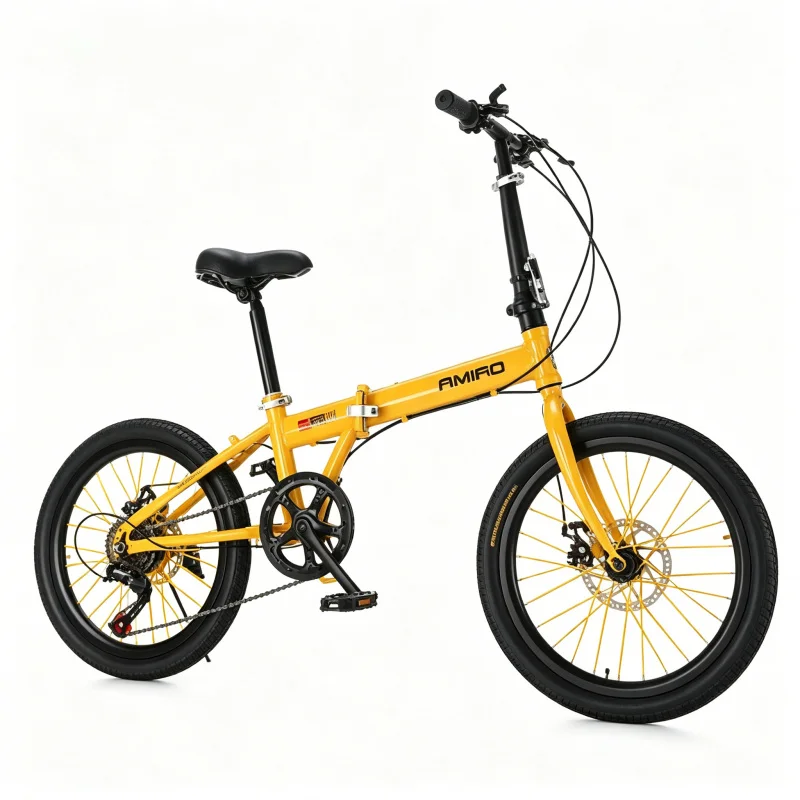 20 Inch Yellow Spoke Wheel Fol - Commuter Biking recensione e prezzo