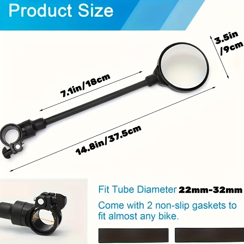 Bike Mirror Bike Handlebar Rea - Mirror Handlebar Convex recensione e prezzo