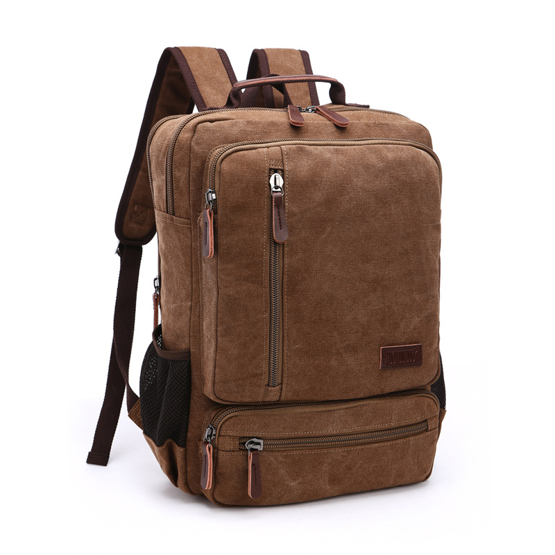 Vintage Canvas Backpack Men La - Cycling Commuter Backpack recensione e prezzo