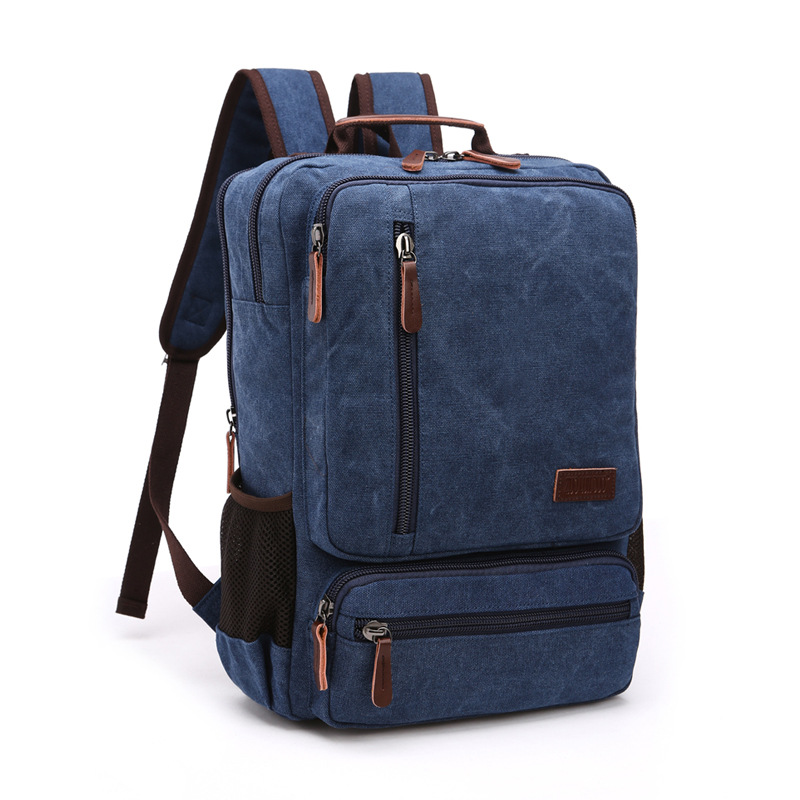 Vintage Canvas Backpack Men La - Cycling Commuter Backpack recensione e prezzo