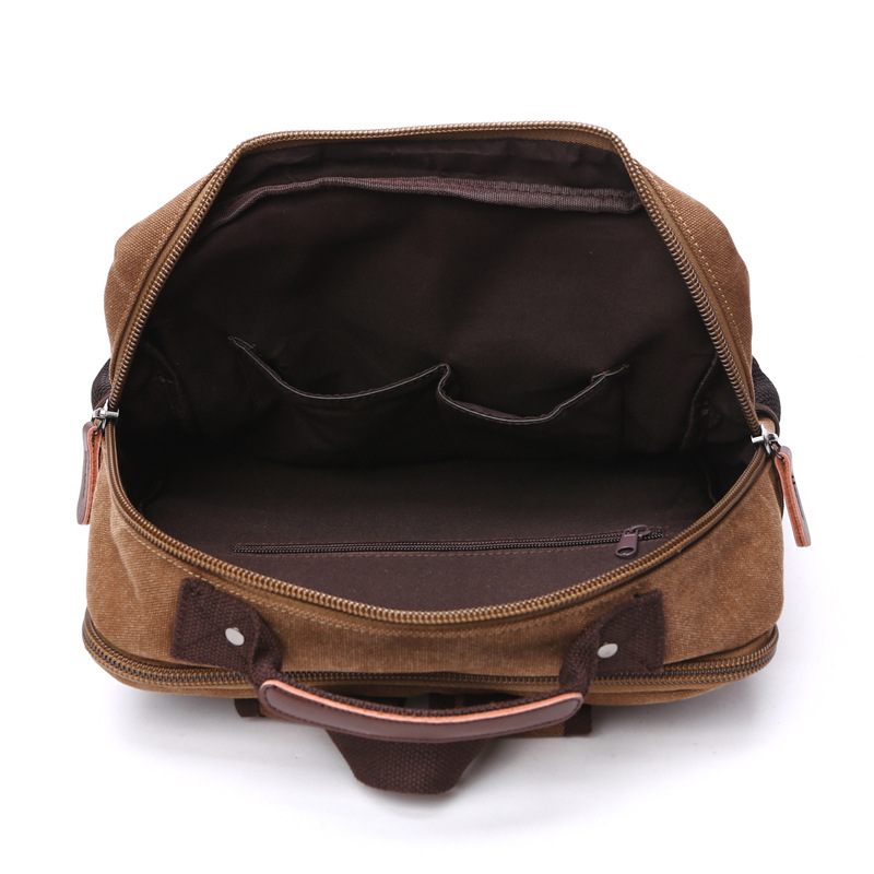 Vintage Canvas Backpack Men La - Cycling Commuter Backpack recensione e prezzo