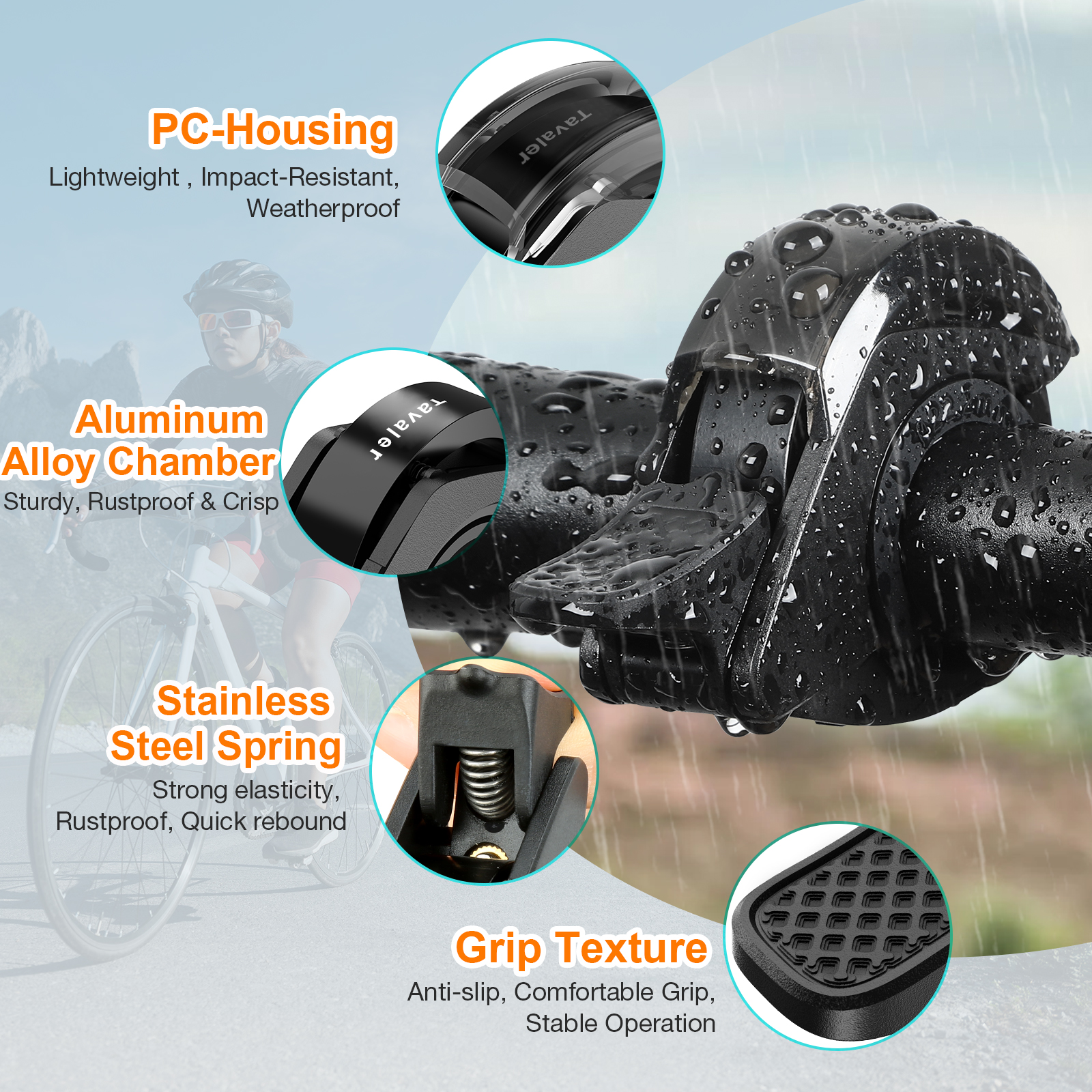 Bike Bell Ring Cycling Horn St - Bell Handlebar Ring recensione e prezzo
