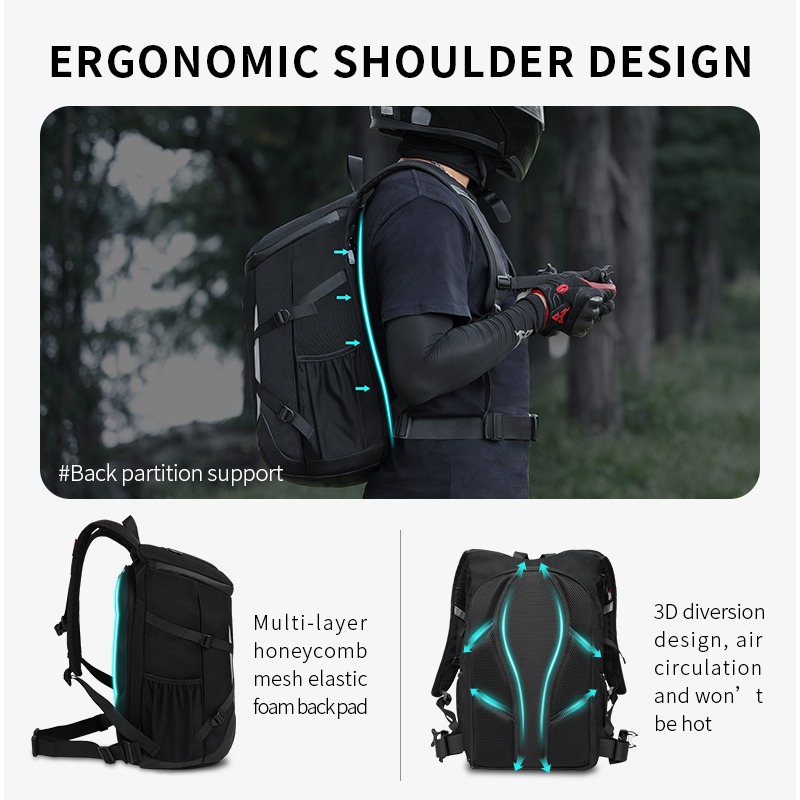 Riding Backpack Motorcycle Hel - Cycling Journey recensione e prezzo