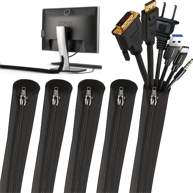 1/2/4 PCS Flexible Cable Manag - Cable Lock Flexible recensione e prezzo